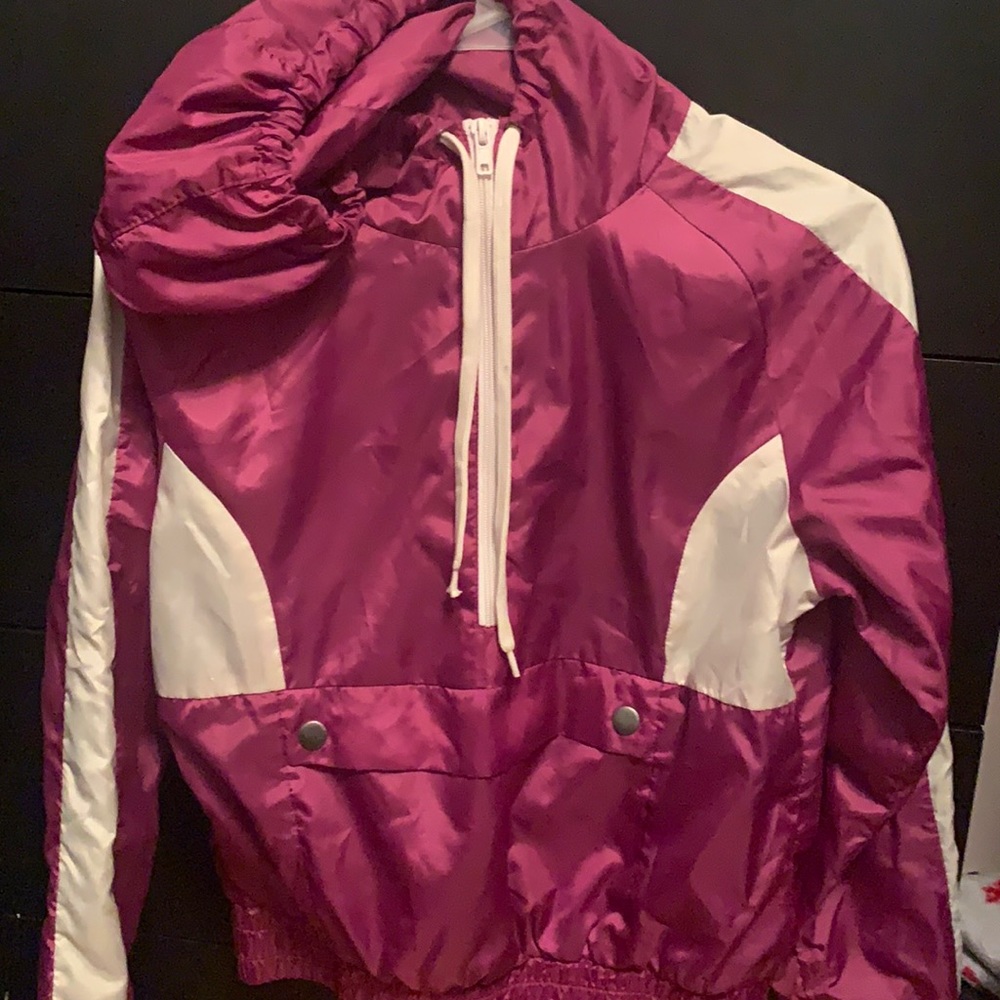 Purple Windbreaker